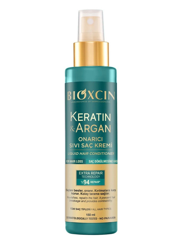 اسپری ضد حرارت مو بیوکسین (keratin argan)